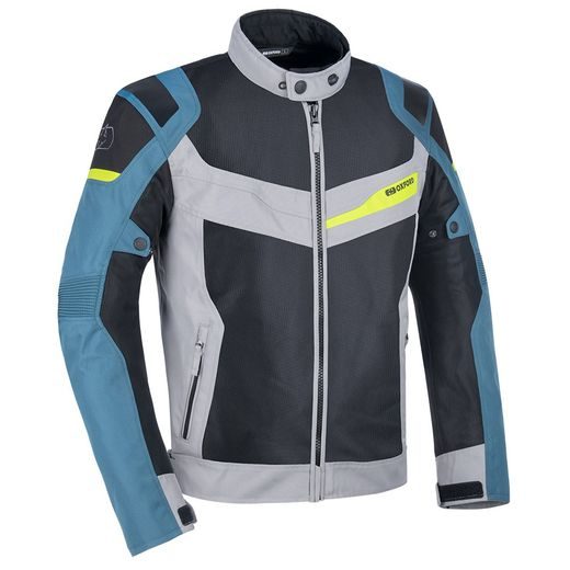 BUNDA DAKAR D2D AIR, OXFORD (STŘÍBRNÁ/MODRÁ/FLUO)