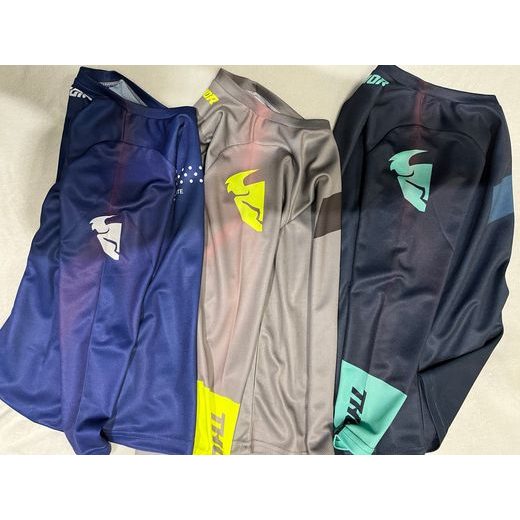 THOR DĚTSKÝ DRES SECTOR BIRDROCK ŠEDÁ/FLUO