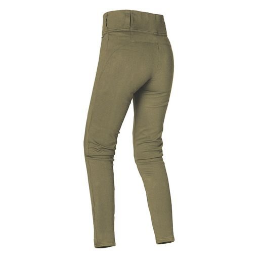 KALHOTY SUPER LEGGINGS 2.0, OXFORD, DÁMSKÉ (LEGÍNY S ARAMIDOVOU PODŠÍVKOU, KHAKI)