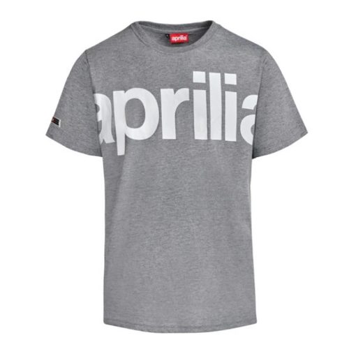 APRILIA PÁNSKÉ TRIČKO BIG LOGO ŠEDÉ