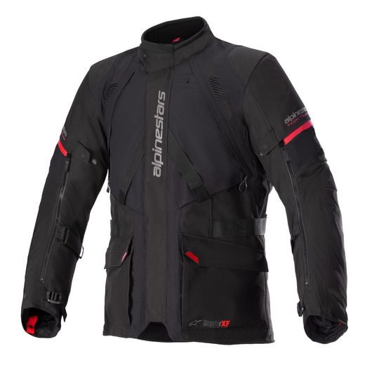 BUNDA MONTEIRA DRYSTAR XF, ALPINESTARS (ČERNÁ/ČERVENÁ) 2024