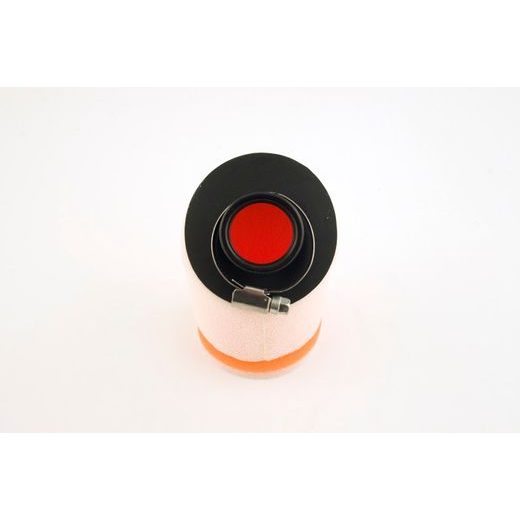 NASAZOVACÍ VZDUCHOVÝ FILTR NA PITBIKE (CLAMP-ON) TWINAIR 158977 S GUMOU (PRŮMĚR 28MM)