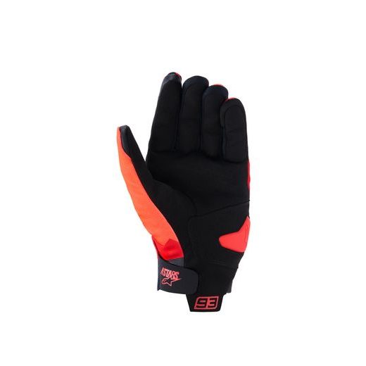 RUKAVICE REEF V2 MM93 KOLEKCE, ALPINESTARS (ČERVENÁ FLUO/ČERVENÁ/ČERNÁ) 2026