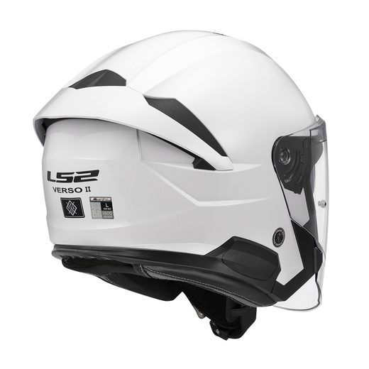 LS2 OF618 VERSO II SOLID WHITE