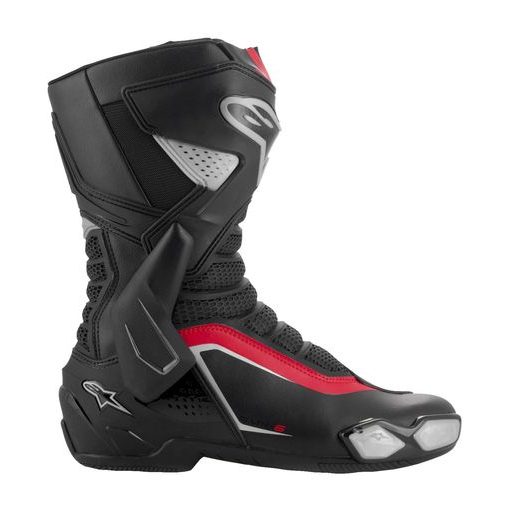 BOTY SMX-6 3, ALPINESTARS (ČERNÁ/STŘÍBRNÁ/ČERVENÁ) 2025