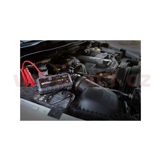 STARTOVACÍ BOX + POWER BANKA, STARTOVACÍ PROUD 2000 A, NOCO GENIUS BOOST HD GB70 (NOCO USA)