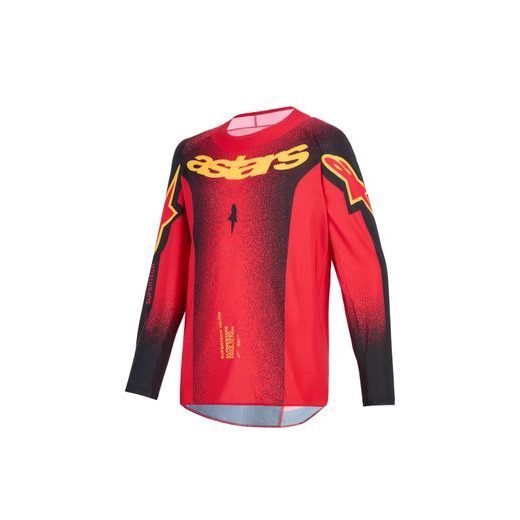 DRES SUPERTECH SCENZ YOUTH, ALPINESTARS, DĚTSKÉ (ČERVENÁ/ČERNÁ/ŽLUTÁ) 2026