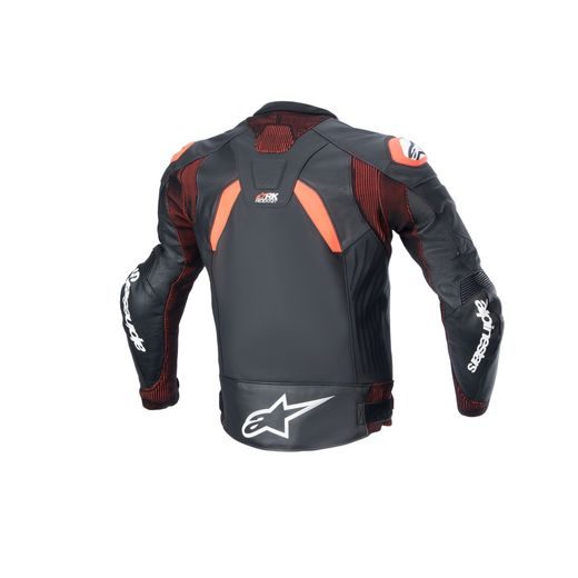 BUNDA GP PLUS R 4 RIDEKNIT, ALPINESTARS (ČERNÁ/ČERVENÁ FLUO/BÍLÁ) 2024