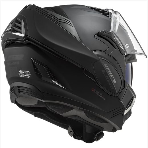 PŘEKLOPNÁ HELMA LS2 FF900 VALIANT II NOIR MATT BLACK