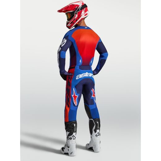 KALHOTY RACER HUNT, ALPINESTARS (MODRÁ/TMAVĚ MODRÁ/ČERVENÁ) 2027