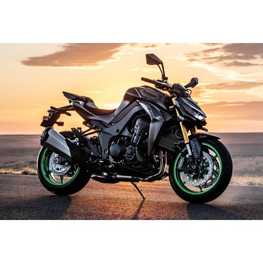 KAWASAKI Z1100 SE MY26 METALLIC MATTE GRAPHENESTEEL GRAY / METALLIC MATTE CARBON GRAY