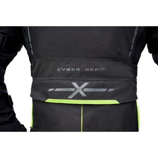 CYBER GEAR PÁNSKÁ TEXTILNÍ MOTO BUNDA FOXTROT FLUO