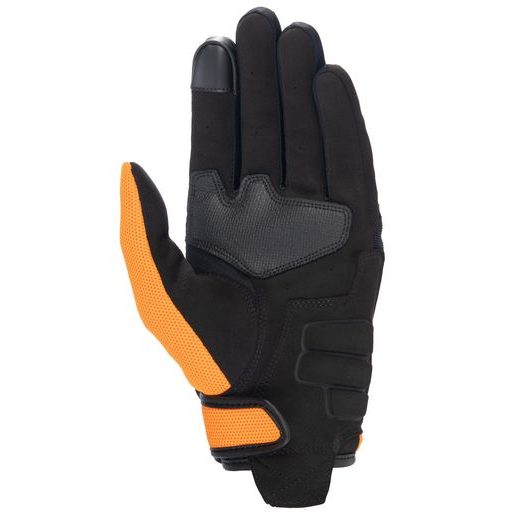 RUKAVICE COPPER HONDA KOLEKCE, ALPINESTARS (ČERNÁ/ORANŽOVÁ) 2024