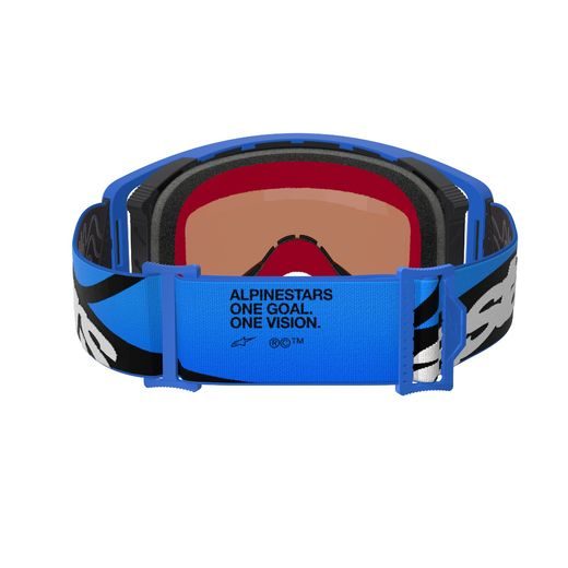 BRÝLE SUPERTECH STREAM, ALPINESTARS (MODRÁ, ZRCADLOVÉ MODRÉ PLEXI) 2025