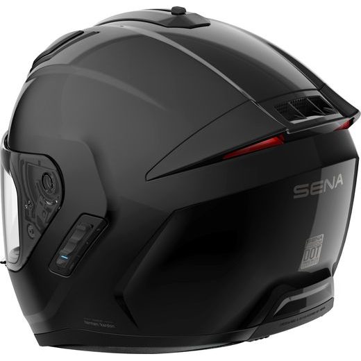 MESH PŘILBA S HEADSETEM PHANTOM, SENA (MATNÁ ČERNÁ)