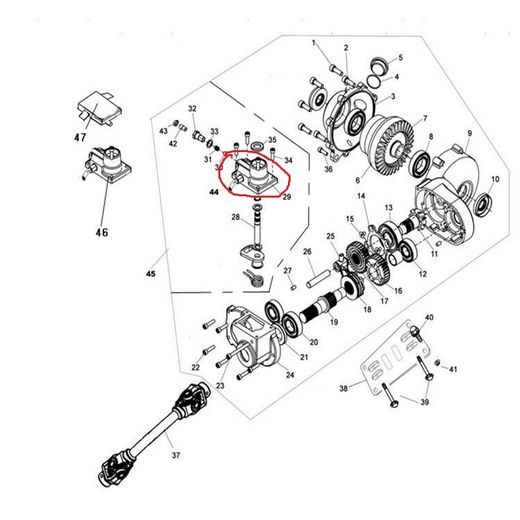 SELECTOR COVER LINHAI - 24429