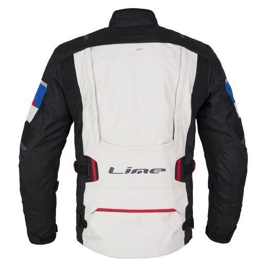 MBW PÁNSKÁ TEXTILNÍ MOTO BUNDA MEMPHIS TRICOLOR 