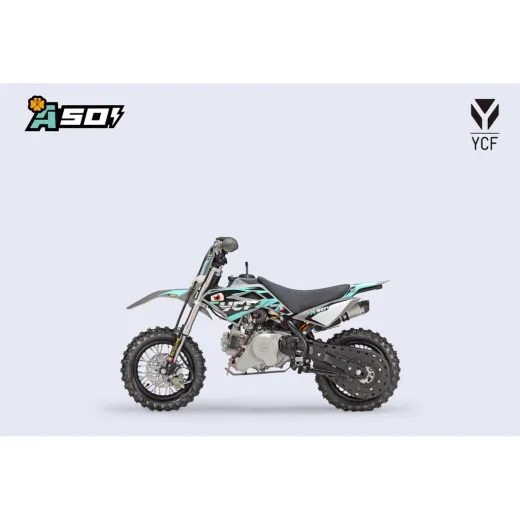 PITBIKE YCF 50A ŠEDÁ