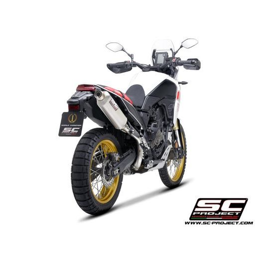 SC-PROJECT RALLY RAID TITANOVÝ VÝFUK E5+, HORNÍ UCHYCENÍ ,YAMAHA TENERE 700 (2025)