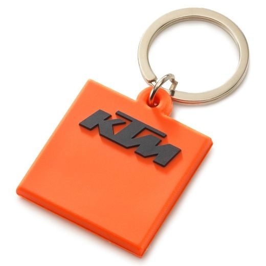 KTM PŘÍVĚŠEŠK NA KLÍČE LOGO RUBBER KEYHOLDER ORANGE