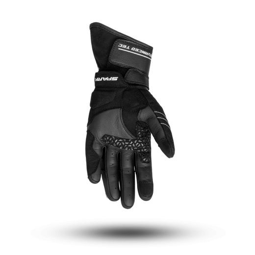 PÁNSKÉ KOŽENÉ MOTO RUKAVICE SPARK CRUISE GREY/BLACK