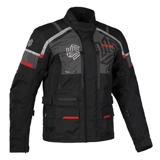 MBW PÁNSKÁ TEXTILNÍ MOTO BUNDA MEMPHIS BLACK