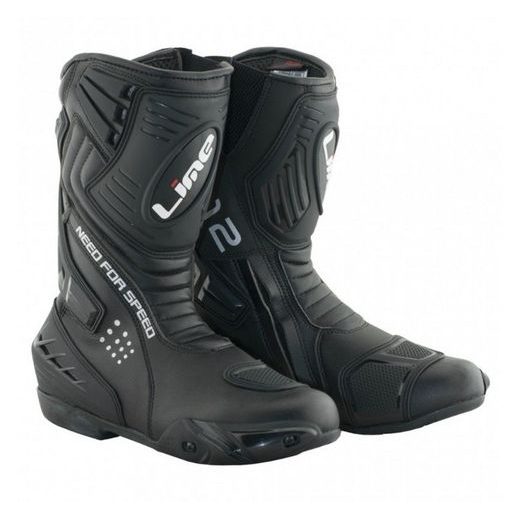 MBW PÁNSKÉ KOŽENÉ MOTO BOTY NFS
