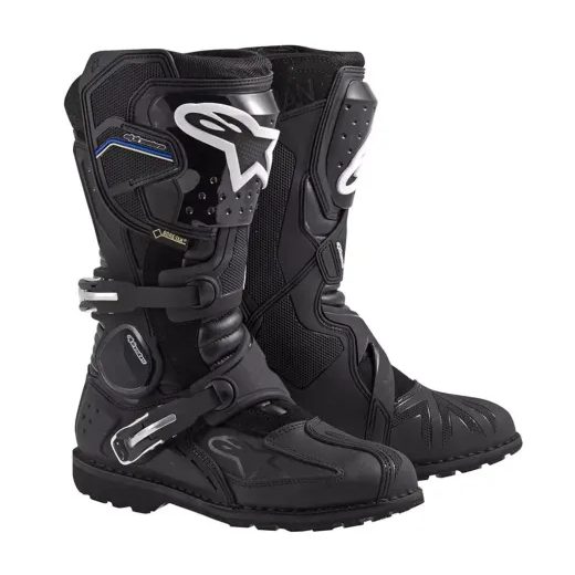 ALPINESTARS BAZAROVÉ BOTY NA MOTORKU TOUCAN GORE-TEX BLACK