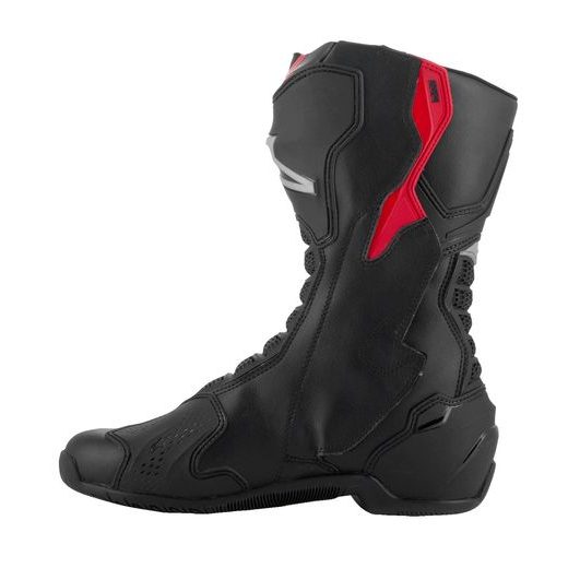 BOTY SMX-6 3, ALPINESTARS (ČERNÁ/STŘÍBRNÁ/ČERVENÁ) 2025