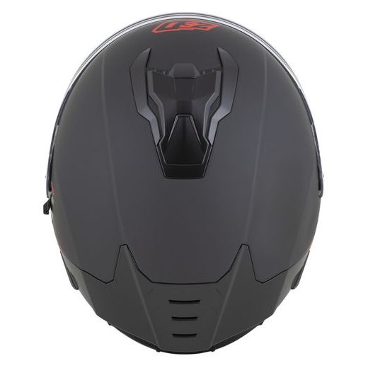 PŘILBA K40, ZED (ČERNÁ MATNÁ/ČERVENÁ) 2026