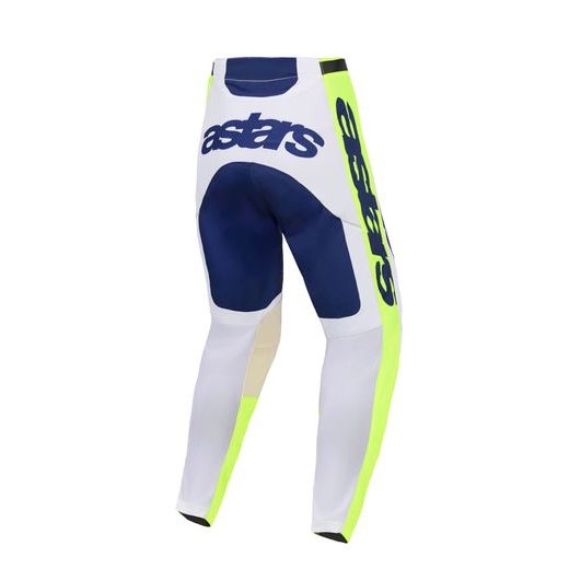 KALHOTY RACER AIR RIWAY, ALPINESTARS (SVĚTLE ŠEDÁ/ŽLUTÁ FLUO/MODRÁ) 2026