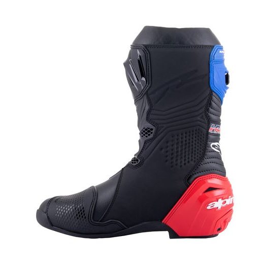 BOTY SUPERTECH R HONDA KOLEKCE, ALPINESTARS (ČERNÁ/ČERVENÁ FLUO/MODRÁ/BÍLÁ) 2024