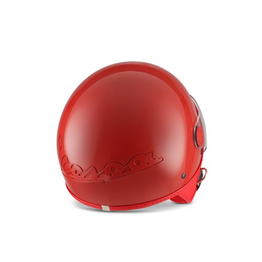 PŘILBA OTEVŘENÁ JETHELM VESPA RED