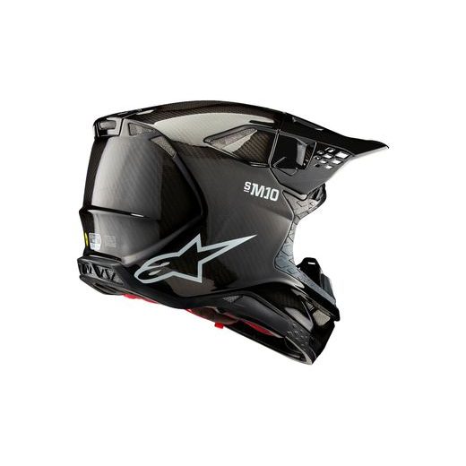 PŘILBA ALPINESTARS SUPERTECH S-M10 SOLID (LESKLÝ KARBON)