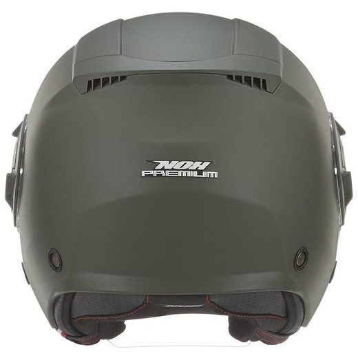 OTEVŘENÁ PŘILBA NOX BOOSTER ZELENÁ MATNÁ