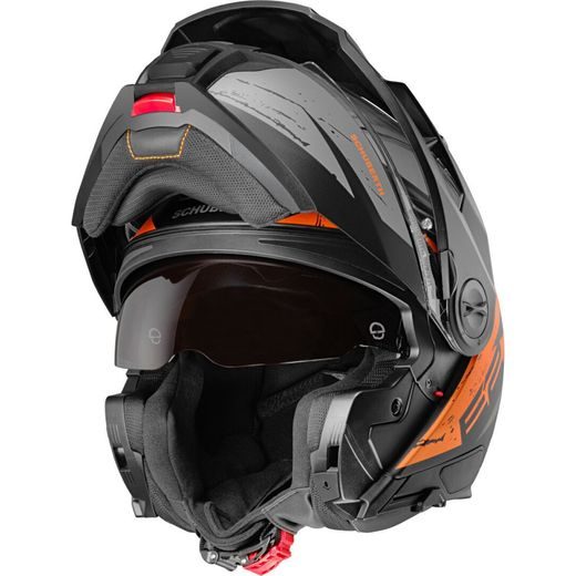 SCHUBERTH VÝKLOPNÁ ENDURO MOTO PŘILBA E2 EXPLORER ORANGE