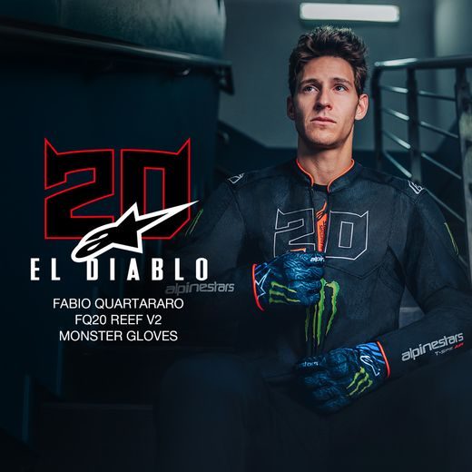 BUNDA T-SPS AIR V2 MONSTER FQ20 KOLEKCE, ALPINESTARS (ČERNÁ/BÍLÁ) 2026