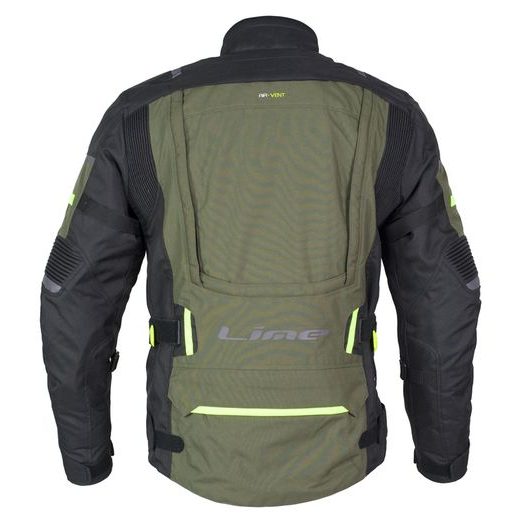 MBW PÁNSKÁ TEXTILNÍ MOTO BUNDA MEMPHIS GREEN 