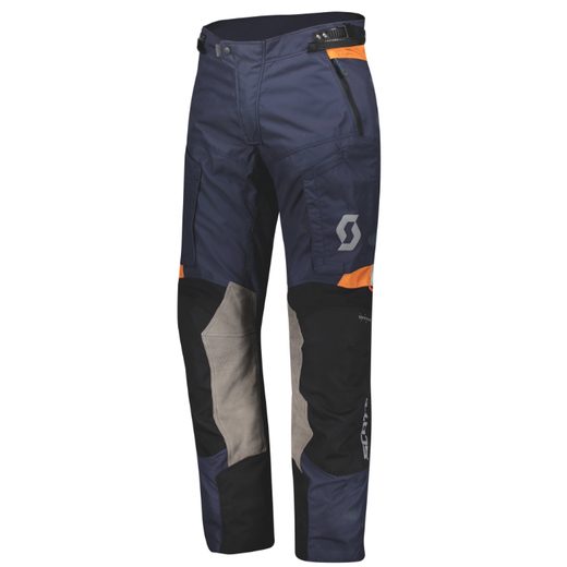 SCOTT PÁNSKÉ TEXTILNÍ MOTO KALHOTY DUALRAID DRYO NIGHT BLUE