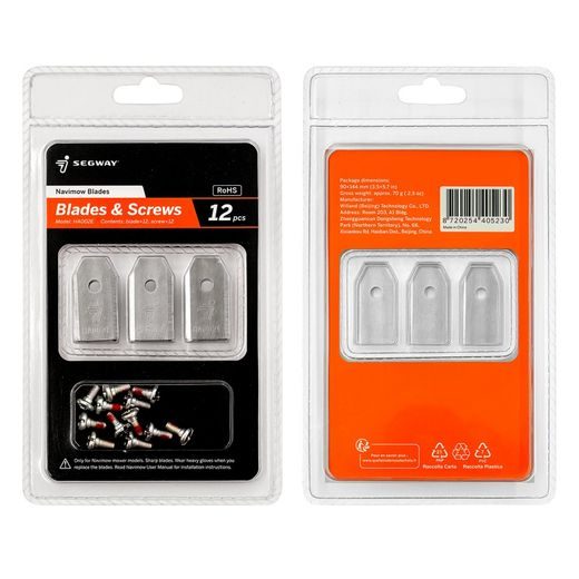 SADA NÁHRADNÍCH NOŽŮ SEGWAY NAVIMOW