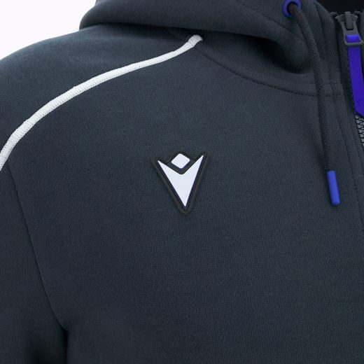 MIKINA NA ZIP S KAPUCÍ TRAVEL, MONSTER ENERGY YAMAHA (ANTRACIT)