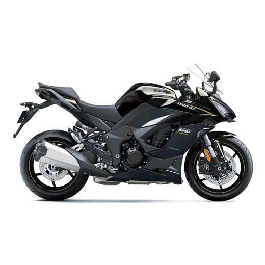 KAWASAKI NINJA 1100SX MY26 METALLIC BRILLIANT GOLDEN BLACK / METALLIC CARBON GRAY
