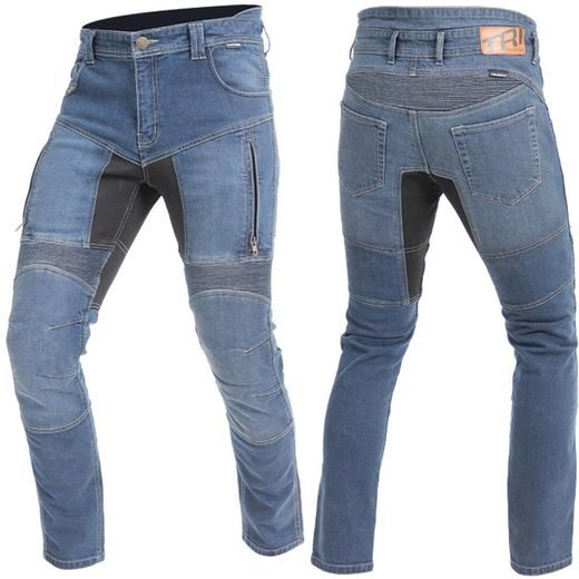 TRILOBITE PÁNSKÉ KALHOTY 661 PARADO SKINNY FIT MODRÉ