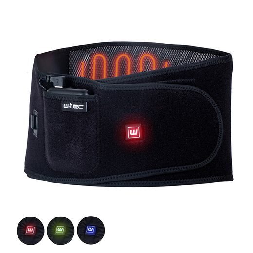 VYHŘÍVANÝ BEDERNÍ PÁS W-TEC HEATBELT VEL. XL-4XL