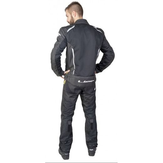 MBW PÁNSKÁ TEXTILNÍ LETNÍ MOTO BUNDA SUMMER ČERNÁ