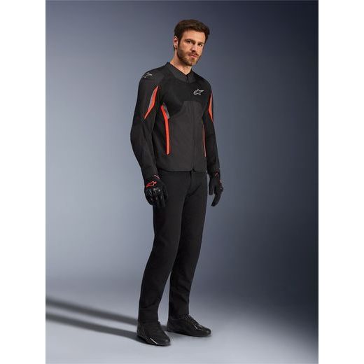 BUNDA AST V3 AIR, ALPINESTARS (ČERNÁ/ČERVENÁ/ŠEDÁ) 2026