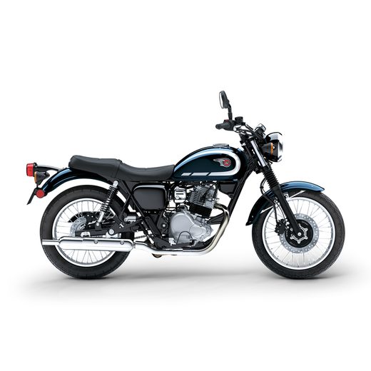 KAWASAKI W230 MY25 METALLIC OCEAN BLUE / EBONY