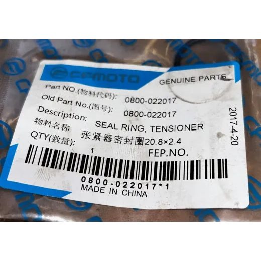 TĚSNĚNÍ ŠPONOVÁKU ROZVODOVÉHO ŘETĚZU CF MOTO -0800-022017