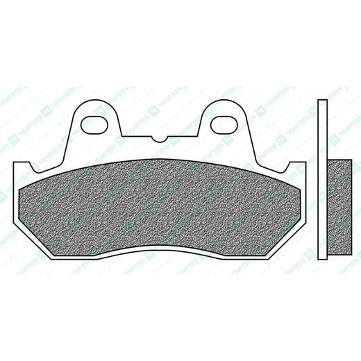 BRZDOVÉ DESTIČKY, NEWFREN (SMĚS ROAD TOURING ORGANIC) 2 KS V BALENÍ