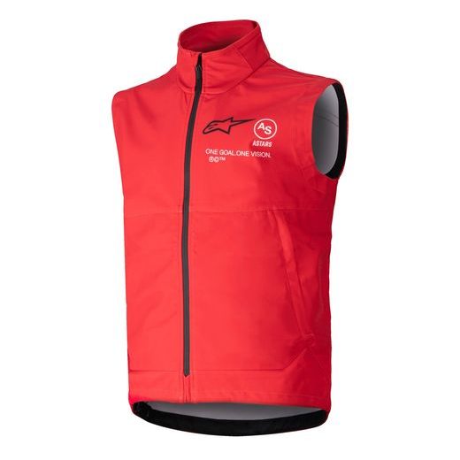VESTA TECHSTAR SOFTSHELL, ALPINESTARS, DĚTSKÁ (ČERVENÁ) 2025